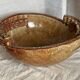 Large vintage ceramic bowl from 1970 in the Vallauris style