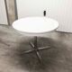 Table ronde transformable formica 70's pieds central