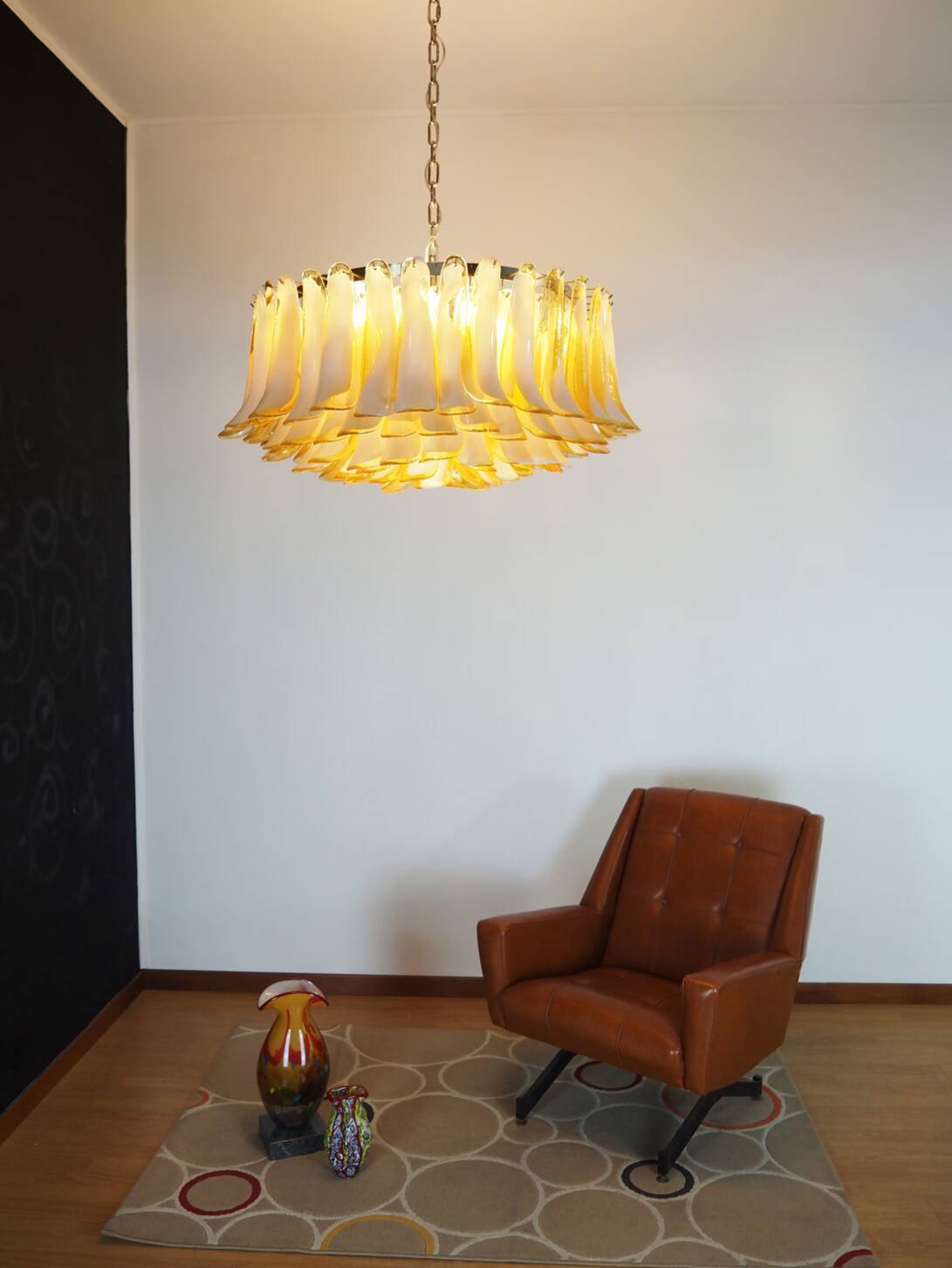 Vintage Italian Murano Glass Chandelier