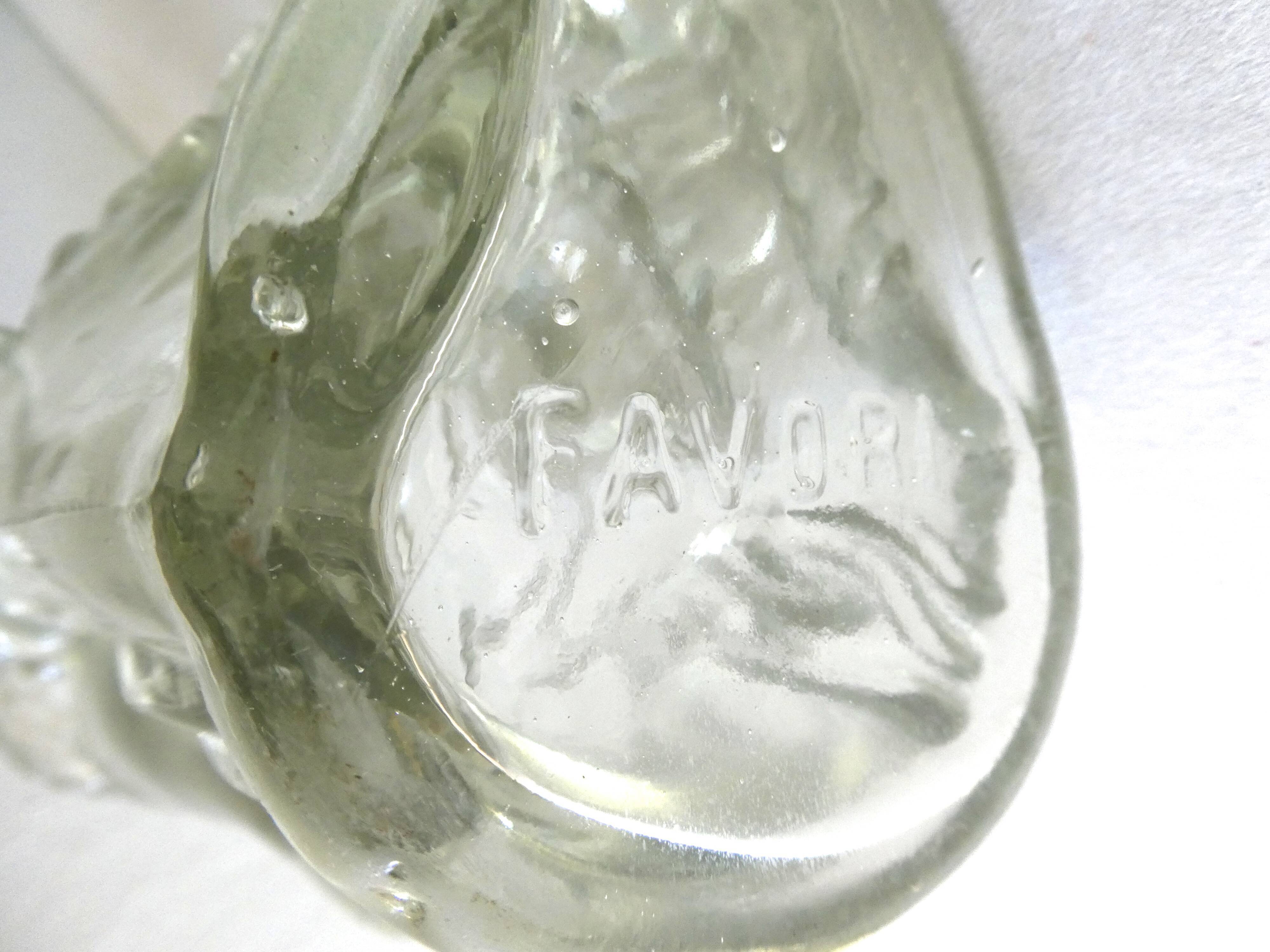 Anthropomorphic glass bottle