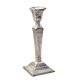 Pair of silver-plated candlesticks – Louis XVI decor – 19th century England