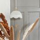 Marbled glass pendant lamp