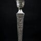 Pair of Neoclassical Victorian Silver Plated Candlesticks