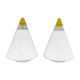 Pair of Vetri Murano table lamps by Giusto Toso, 1970's