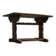 Wabi Sabi style side table in solid oak