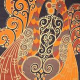 Tapestry - Rooster Hanging in Burlap
