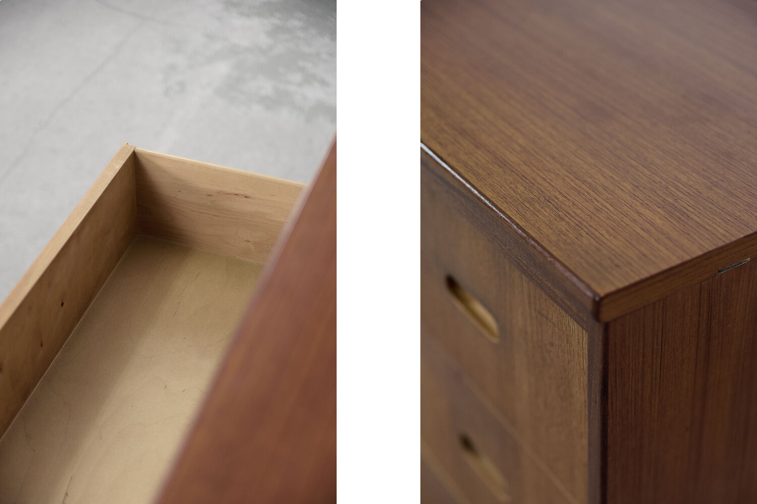 Vintage Scandinavian Teak Chest of Drawers, 1960s