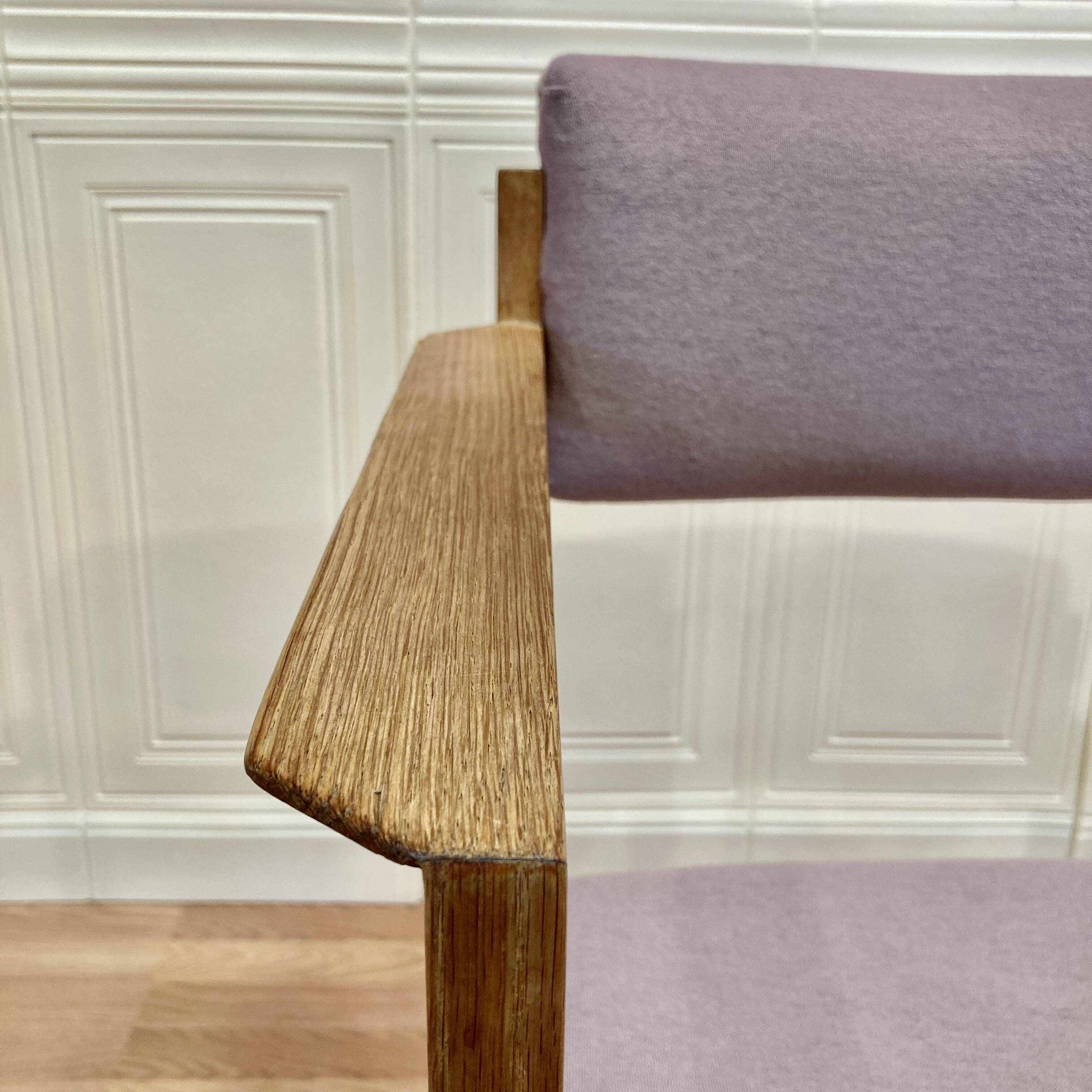 Armchair stamped "Scandinavian Design" 1960.