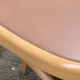 Set of 6 Brasserie bistro chairs bentwood bistro chair shabby chic baumann