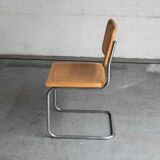Set of 7 'Cesca' dining chairs by Marcel Breuer.