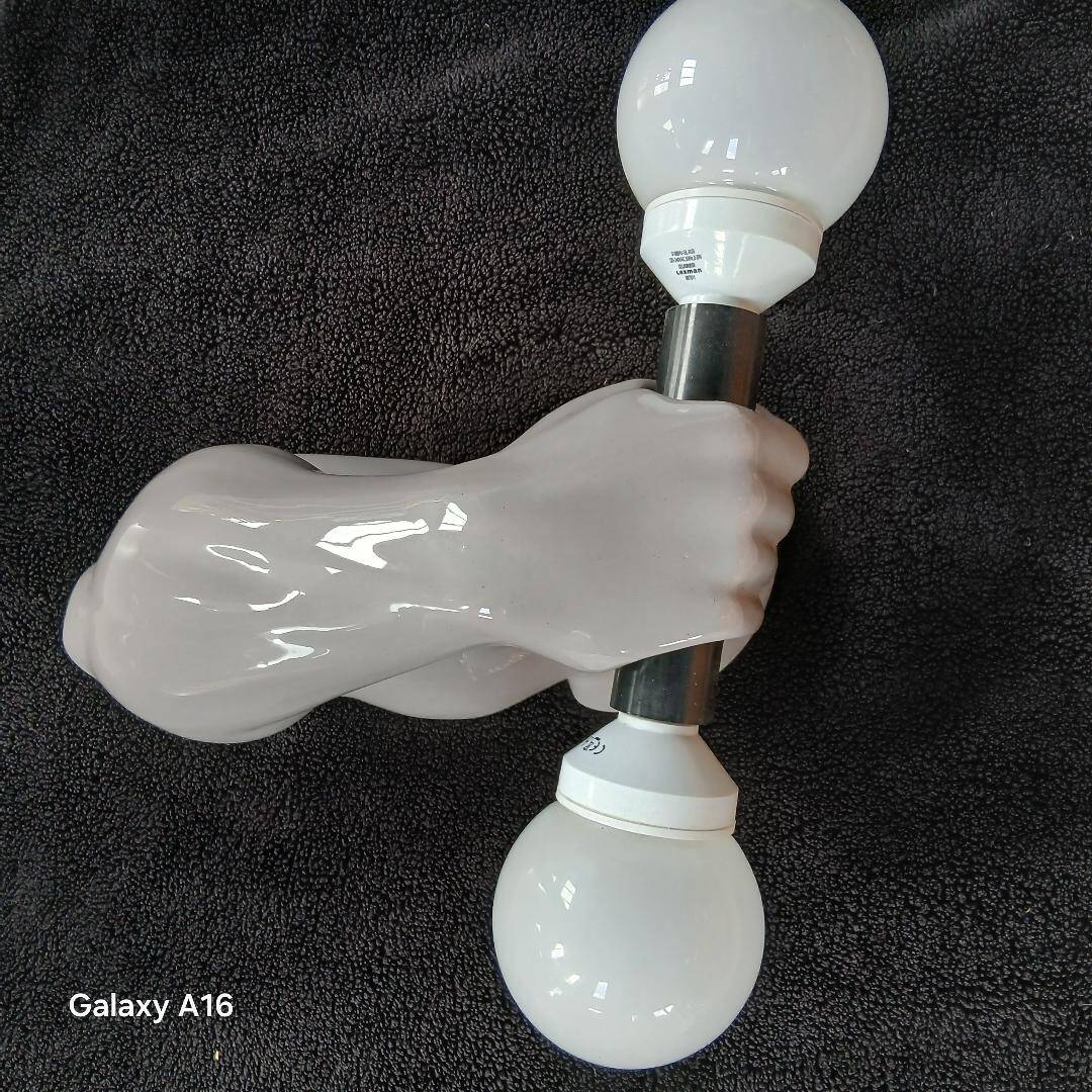 JC Peiré Jean-Claude dumbbell wall light Dumbbell Arm 80s Postmodern Sc