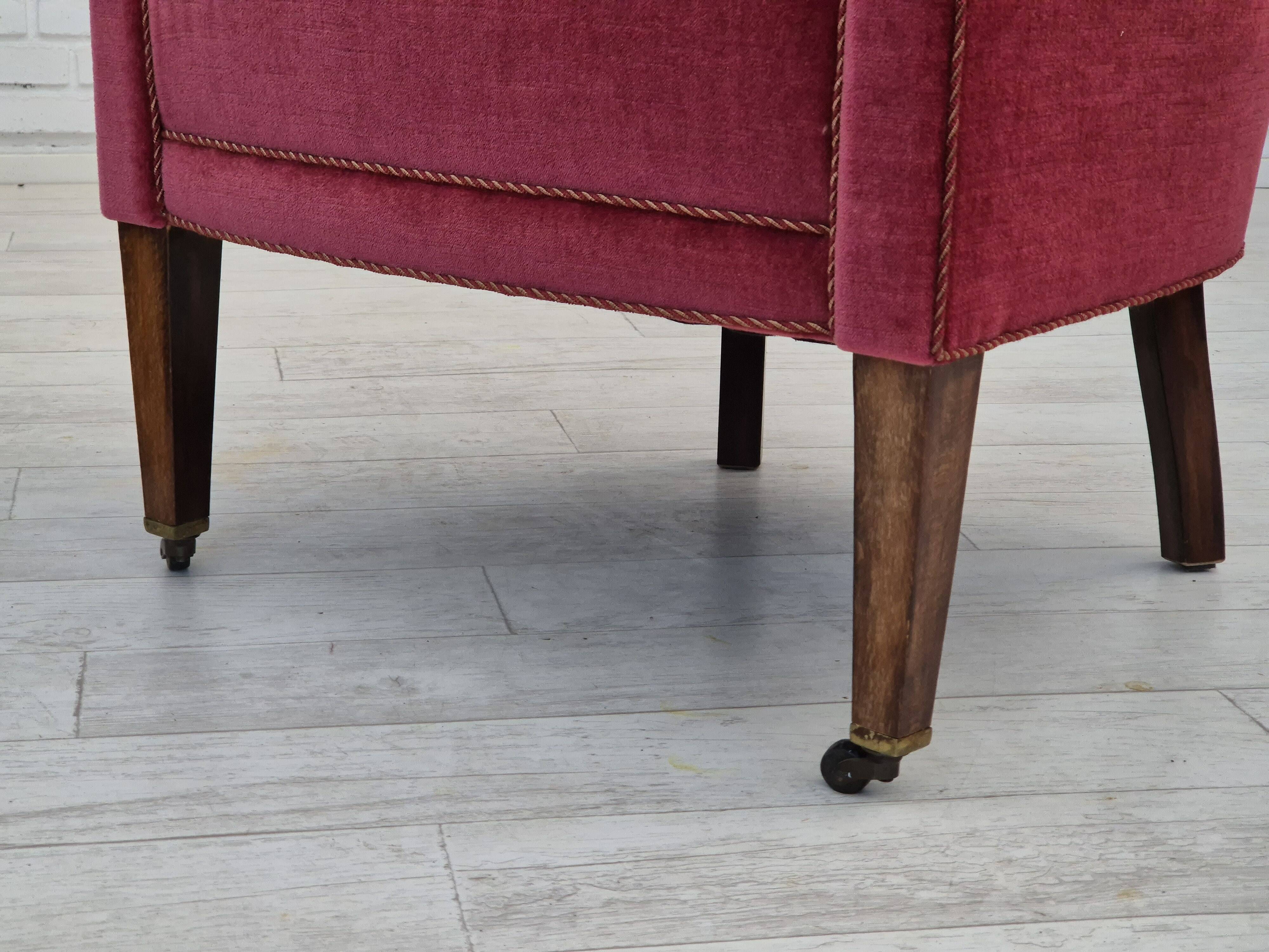 1950s, Danish lounge chair