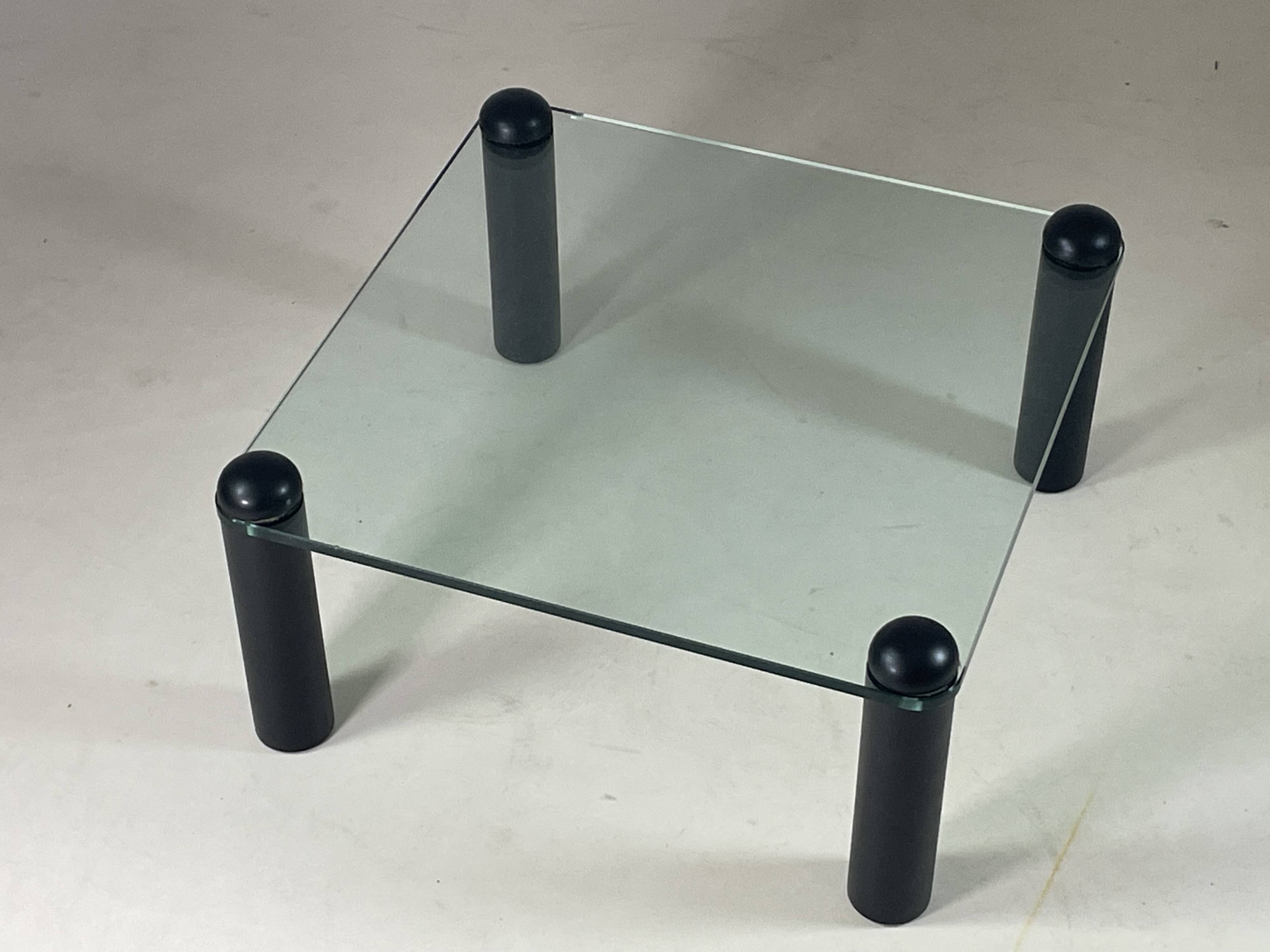 Vintage Ligne Roset coffee table, 1980s