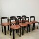 8 Bruno Rey chairs for Dietiker, workshop "Chair from Stein am Rhein"