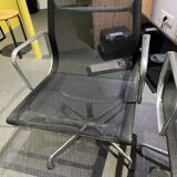 Pair of swivel armchairs EA108 Charles & Ray Eames