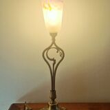 Art Nouveau style lamp by Müller Frères