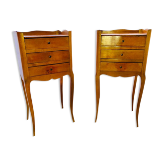 Louis XVI style bedside tables