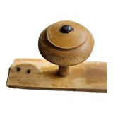 Patère 3 branches en bois tourné