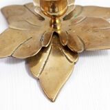 Vintage brass candle holder