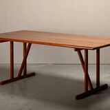 Søren Holst Shaker Dining Table or Desk in solid Cherry Wood, Denmark