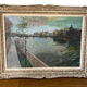 Landscape of Paris and the Seine