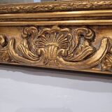 Gilded wooden mirror