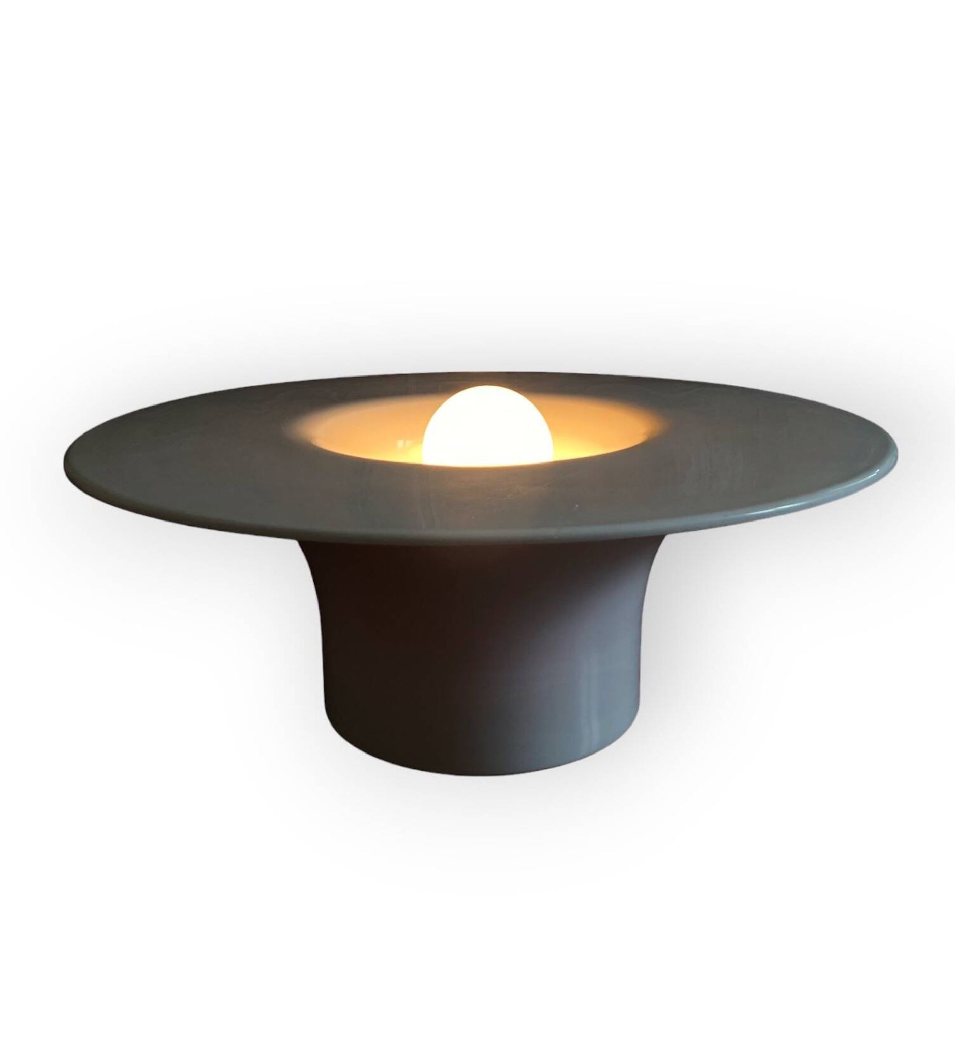 Lampadaire / lampe de table Space Age, Angelo Mangiarotti Italie années 1960