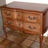 Chest of drawers "crossbow" in cherry tree