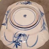 Rectangular dish 19th century Celadon green background Imari Japan