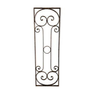 grille en fer forgé