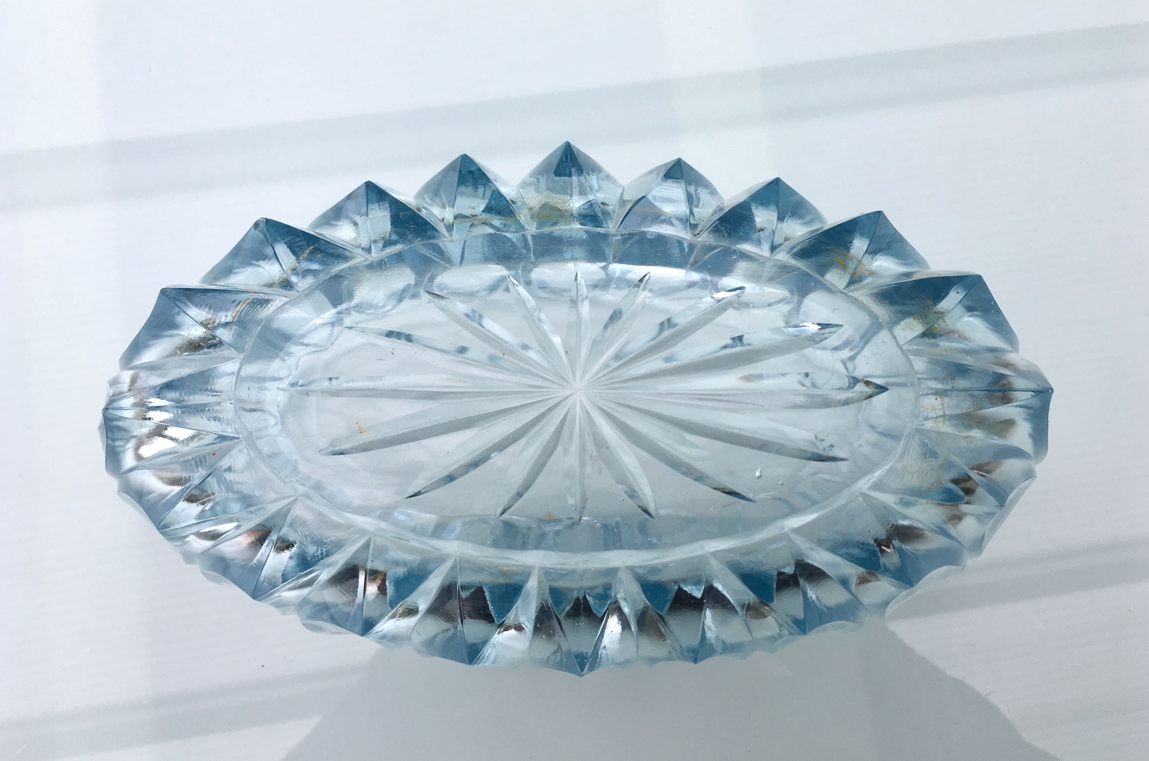 Cut-in cut glass 1960