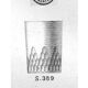 Lot de 8 verres cristal de Baccarat