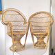 Paire de fauteuils Emmanuelle pour poupée années 70