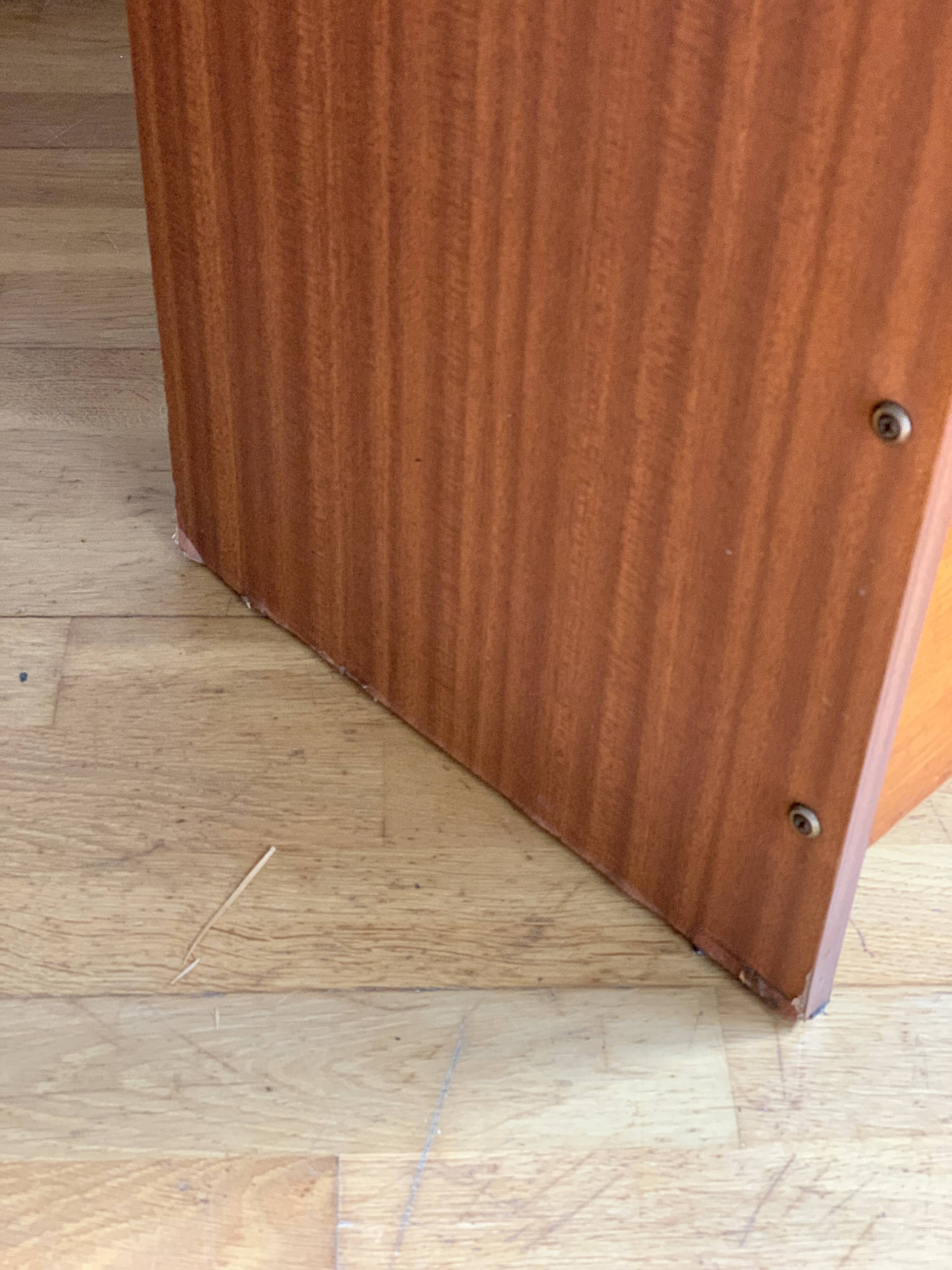 Vintage shoe cabinet