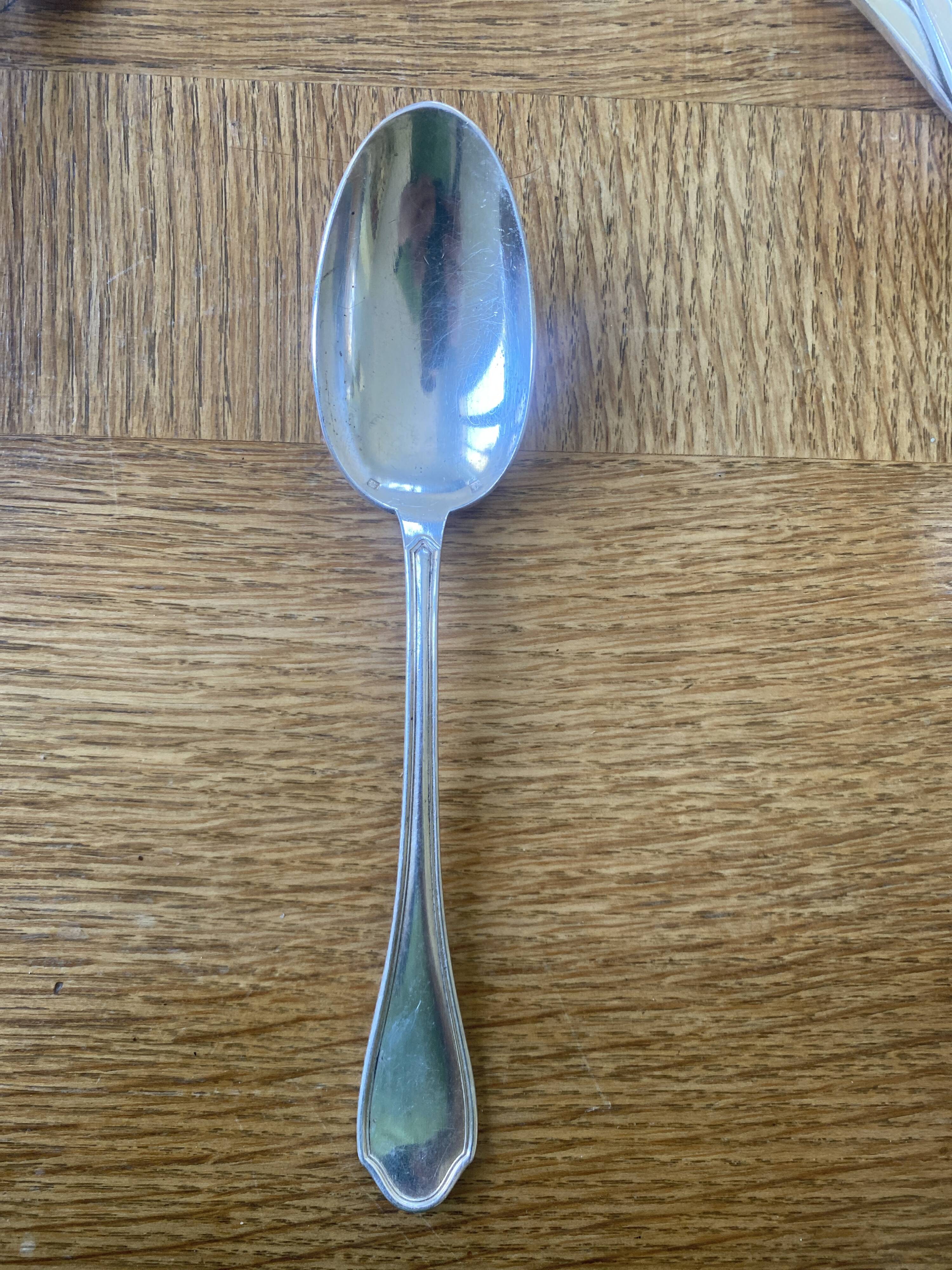 Silver-plated service