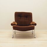 Corduroy armchair, Swedish design, 1960s, production: Sweden