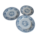 Lot de 3 assiettes