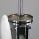 1930s Rare Art Deco Glass Chandelier, Czechoslovakia
