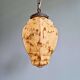 Art Deco suspension in marbled opaline, 1920s-30s