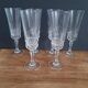 6 Luminarc Emperor champagne flutes from the 1970s
