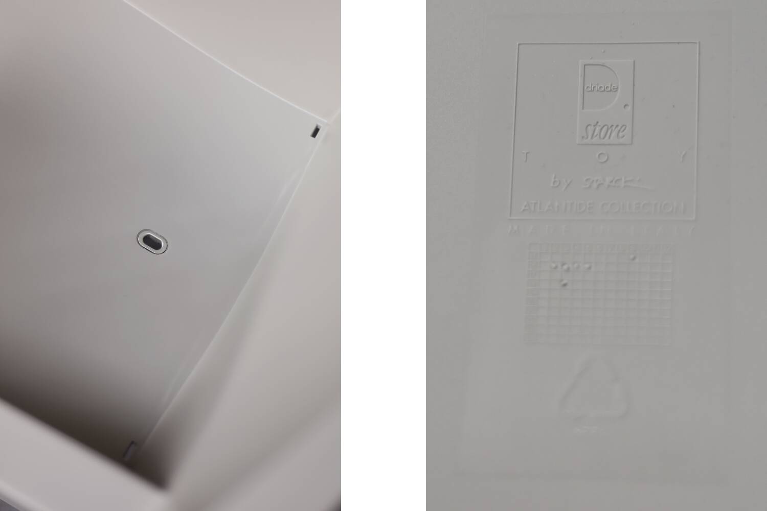 Set of 4 Vintage Mid-Century Modern Atlantide Collection Toy Plastic Chairs