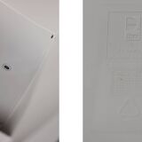 Set of 4 Vintage Mid-Century Modern Atlantide Collection Toy Plastic Chairs