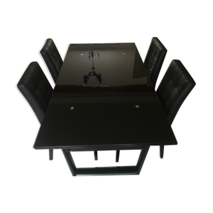 Table salle a manger - noire