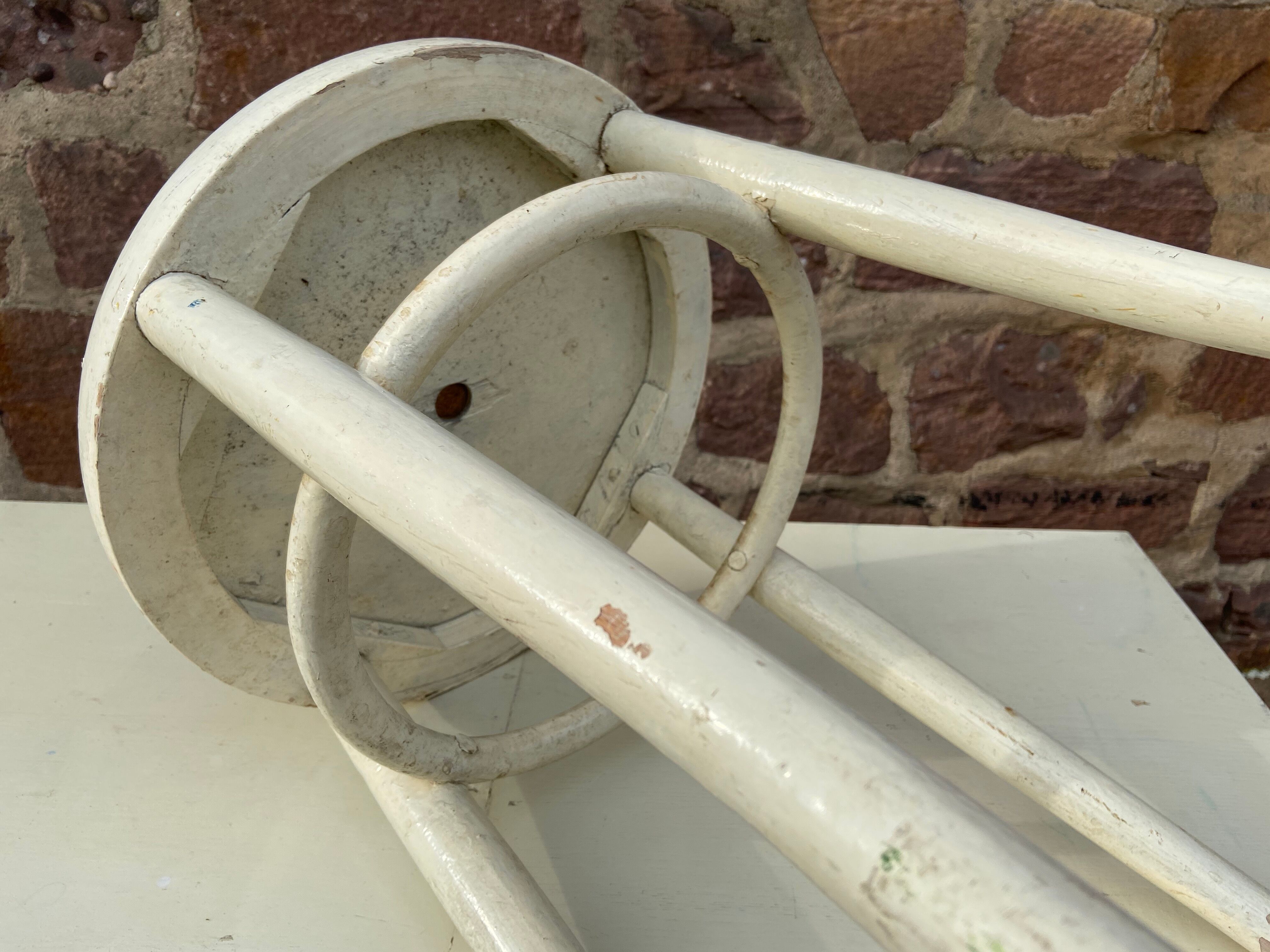 Lounge stool, curved wooden piano 1930