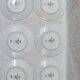6 cheese plates Limoges Sologne porcelain