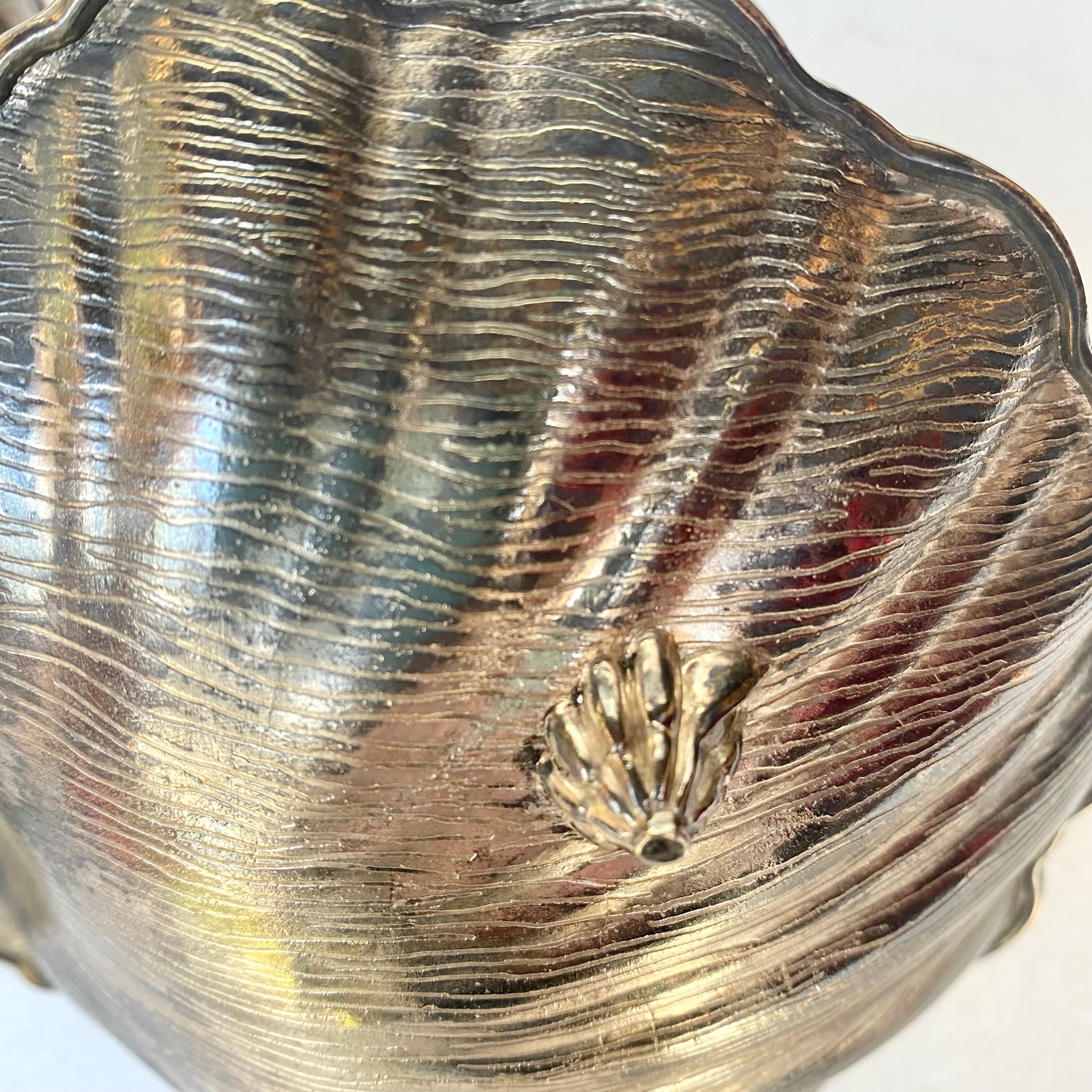 Empty dish vintage swan pocket