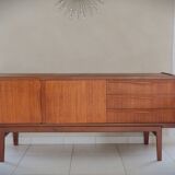 Enfilade design scandinave en teck vintage