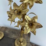 Decorative elements - brass and bronze with décor - fleurs-de-lys - France
