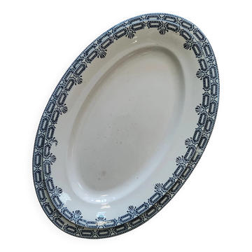 Grand plat de service "Terre de fer"