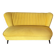 Mid-Century Scandinavian Modern Velvet Sofa, 1950s